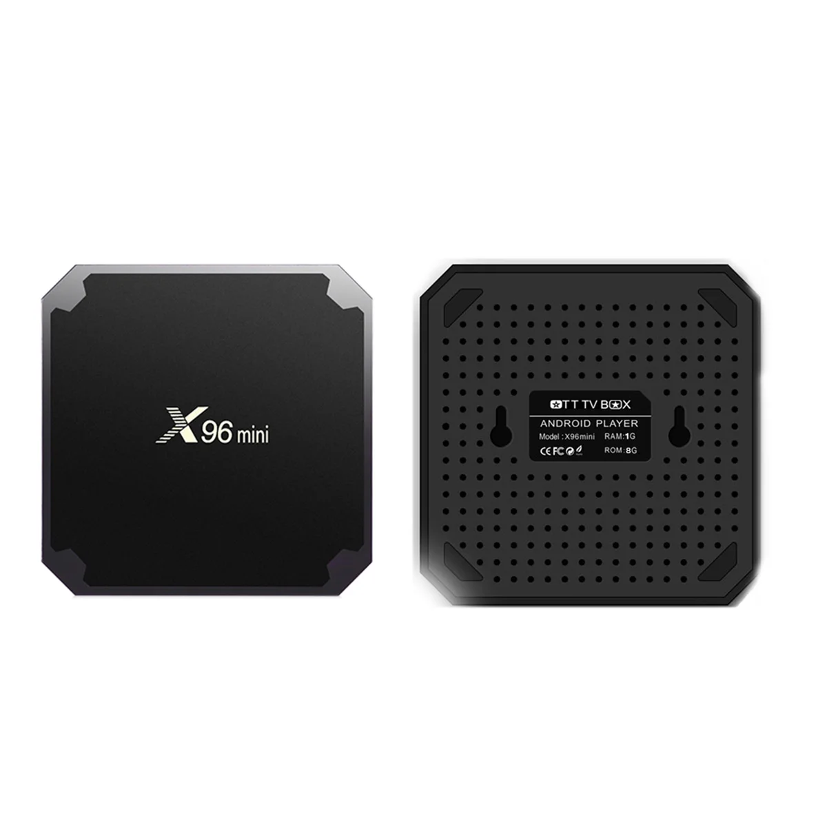 5 шт. X96 Мини ТВ приставка Android 7,1 Amlogic S905W 1 Гб 2 Гб 8 Гб 16 Гб 2,4G Wi-Fi 4K HDMI USB 2,0 H.264 H.265 с пультом дистанционного управления