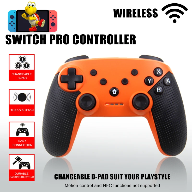 

For Nintend Switch Console Bluetooth Gamepad Pro Joypad For Android/ PC Accessories ControleWireless Game Controller Joystick