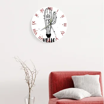 

Silent Vintage Large Decorative Wall Clock with Waterproof Clock Face and Roman Number Retro Wall Decor Watch Home Decor Bb50