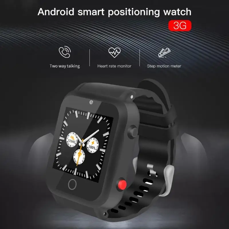 S9D GPS Smart Watch Phone Call Android5.1 WiFi Camera Heart Rate Wristwatch Heart Rate Monitor Blood Pressure Functions For Wome