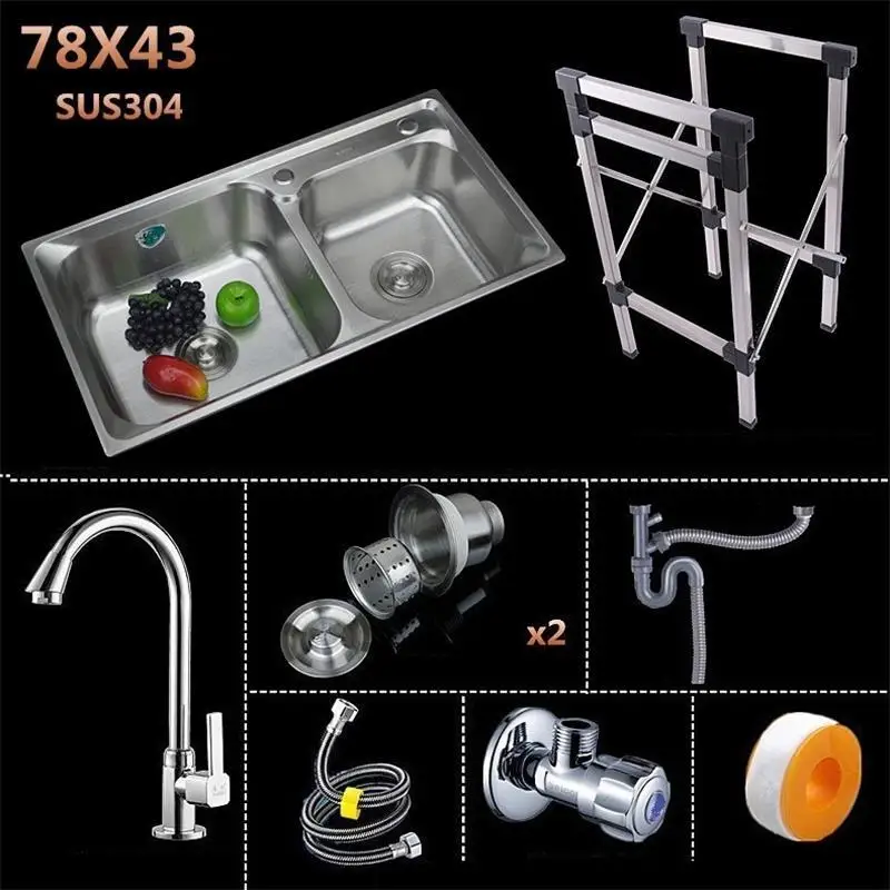 Кухонная раковина Keuken Lavello Lavandino Cucina Torneira Gourmet Tarjas Para Gootsteen Fregadero De Cocina Lavabo Cuba Pia Cozinha - Цвет: MODEL N