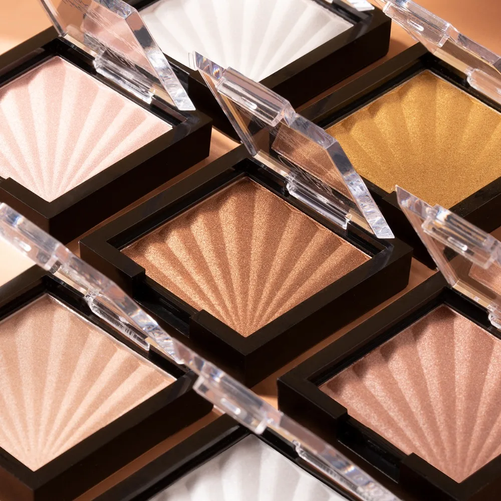 Highlighter пудра Макияж для лица осветляющие блестки хайлайтеры наборы для макияжа лица мерцающие долговечные