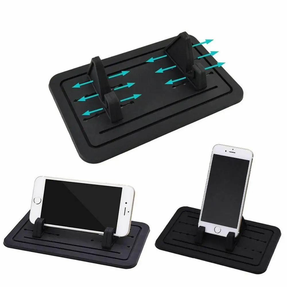 Universal Auto Nicht-Slip Matte Klebrige Silikon Pad Auto Dashboard Halterung Halter für Smart Hand