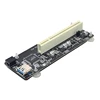 Carte adaptateur Bus PCIE PCI-E PCI Express X1 vers PCI Riser, carte convertisseur haute efficacité, câble USB 3.0, puce ASM1083 ordinateur de bureau ► Photo 3/6