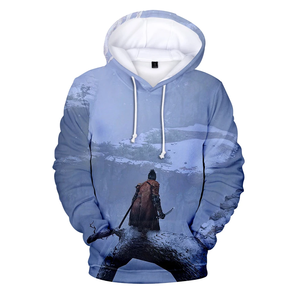 Sekiro Shadow Die Twice 3D толстовки для мужчин и женщин Новая мода осень зима Harajuku повседневная толстовка хип хоп 3D Толстовка Топ