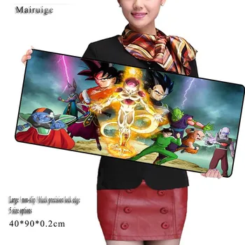 

Mairuige Animation Mouse Pad Dragon Ball Pattern Mouse Pad 900*400 High Quality Keyboard Desk Mat