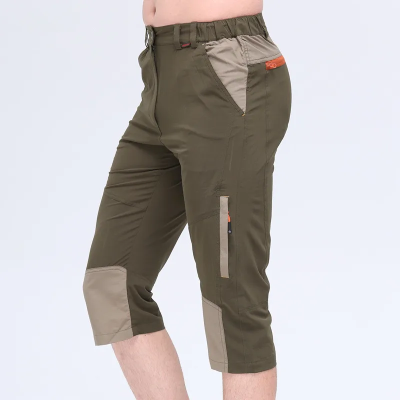 

Men Women Summer Stretch Quick Dry Splice Skin Shorts Male Outdoor Climbing Cycyling Hiking Breathable Slim Sports Short Trouser