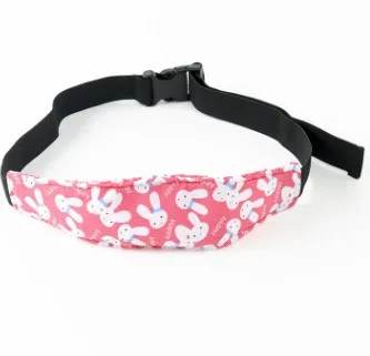 New Child Car Safety Seat Head Fixing Auxiliary Cotton Belt Pram Secure Strap Doze Band for Baby Pram Child Safety Seat