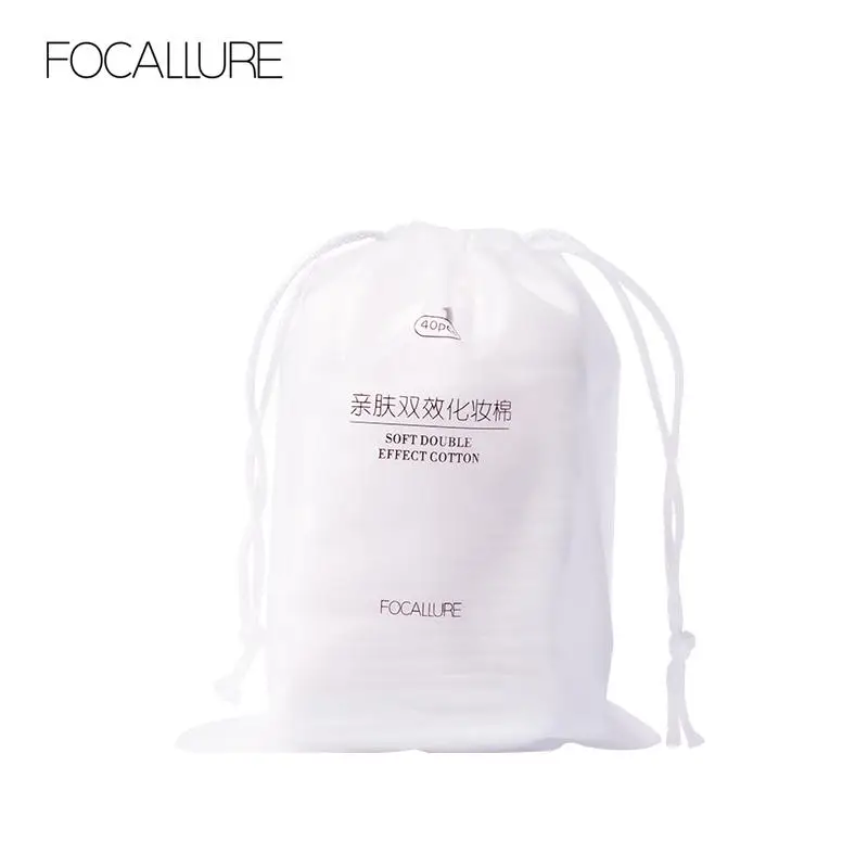 FOCALLURE 80 шт. ватные прокладки для макияжа дорожная посылка мягкое и удобное