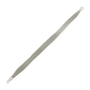 

19" 3/4" Universal Accessories ENGINE TO Fire Wall Ground Strap width tinned copper braid