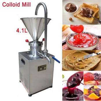 

CE Certified 220V Stainless Steel sesame butter making machine nut butter grinder machine lab colloid mill