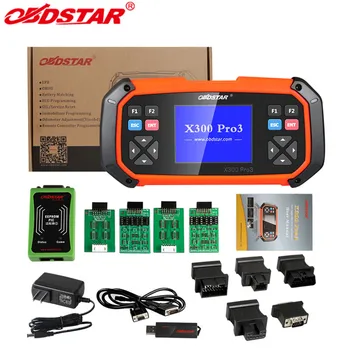 

OBDSTAR X300 PRO3 Key Master with Immobiliser + Odometer Adjustment +EEPROM/PIC+For Toyota G & H Chip All Keys Lost