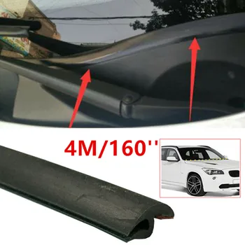 

160'' Sealing Strip 4M Flexible 1pc Rubber Edge Defend Windshield Window