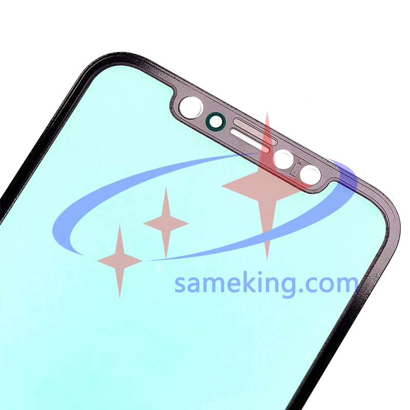 Все в одном стекле для iphone XR переднее стекло+ Рамка для iphone XR 2 шт в партии