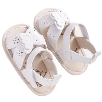

Baby Girl Sandals 2018 Baby Shoes Newborn Flowers Butterfly Sandals For Girls Summer Fashion Baby Girl Shoes
