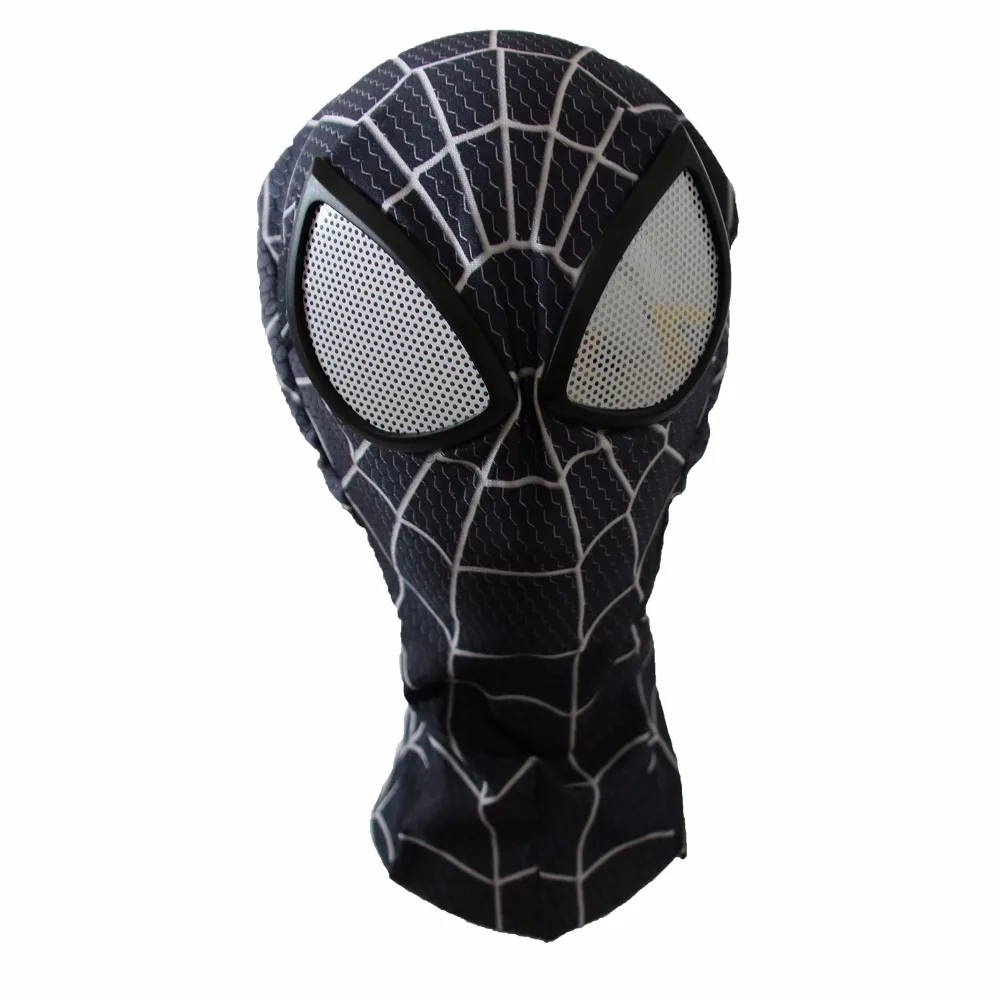 3D маска Человека-паука для взрослых, Spider-man линзы, маскарадные костюмы, маски на Хэллоуин