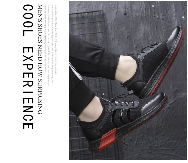 MEN'S SHOES Spring Athletic Shoes New Style Trendy Shoes Korean-style Versatile Trend Men Anti-slip Wear-Resistant Youth Ca