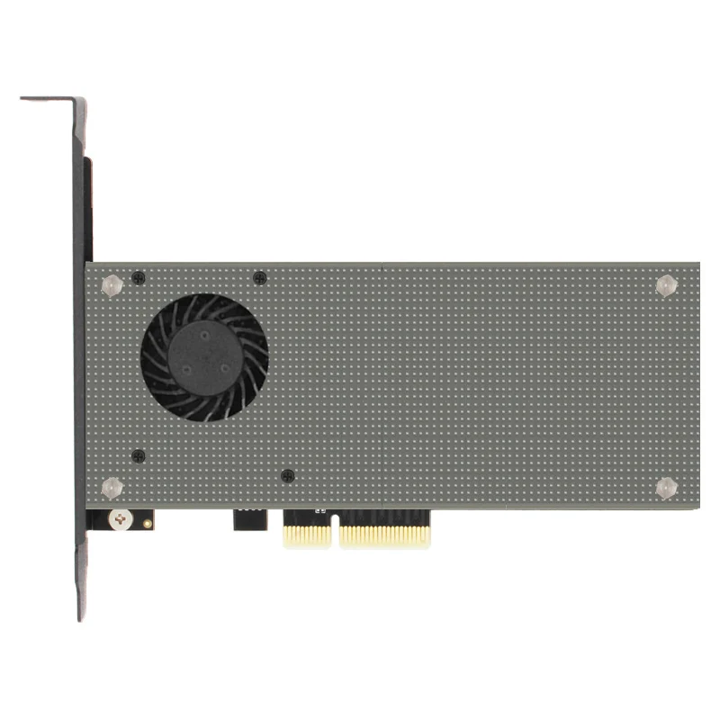 

Sk8 M.2 Add On Card Nvme Adapter Ngff Turn Pcie 3.0 Cooling Fan Ssd Dual Interface Sata3 With Fan Cover Capacitance