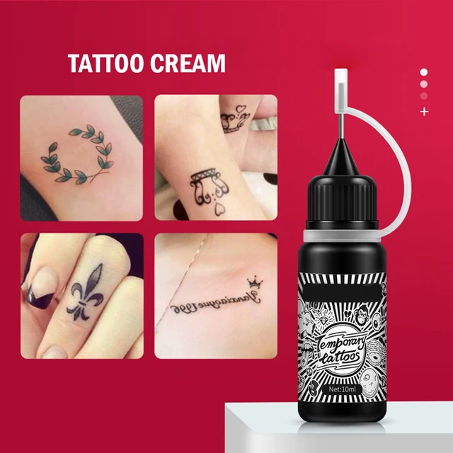 1 set Temporary Tattoo Body Paint Kit Makeup Supplies Natural