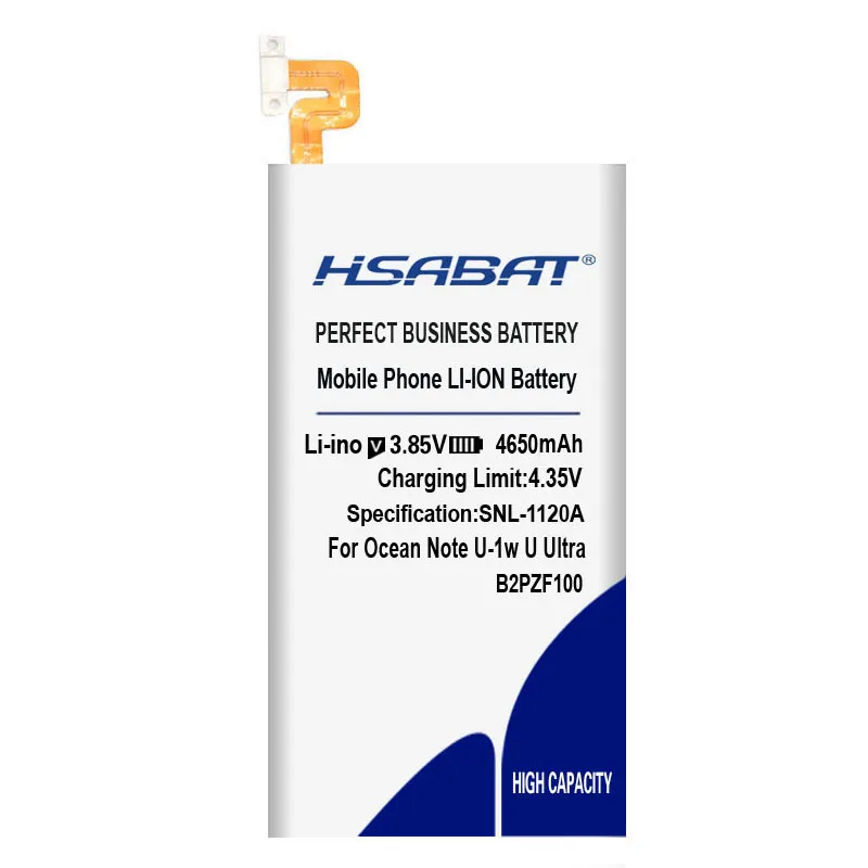 HSABAT 4650mAh B2PZF100 батарея для HTC Ocean Note U-1w U Ultra U-1u