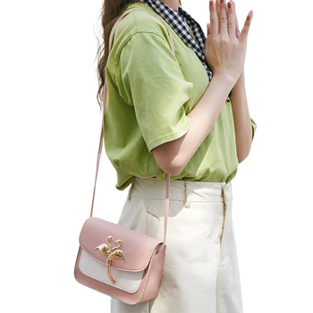 

Women fashion shoulder bag Women's contrast color shoulder small square bag For Women Small Handbag