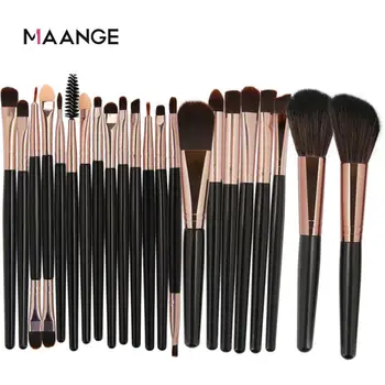 

10 Colors 22 Pcs/set Professional Cosmetic Makeup Brushes Soft Bristles Not-prick Eye Shadow Eyebrow Blush Loose Powder Brushes