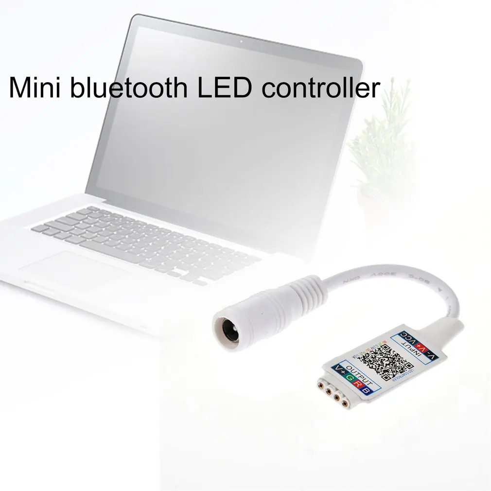 Wifi Bluetooth Music Rgb Controller For Rgb Strip Light Dc5-24V Mini Bluetooth Led Controller