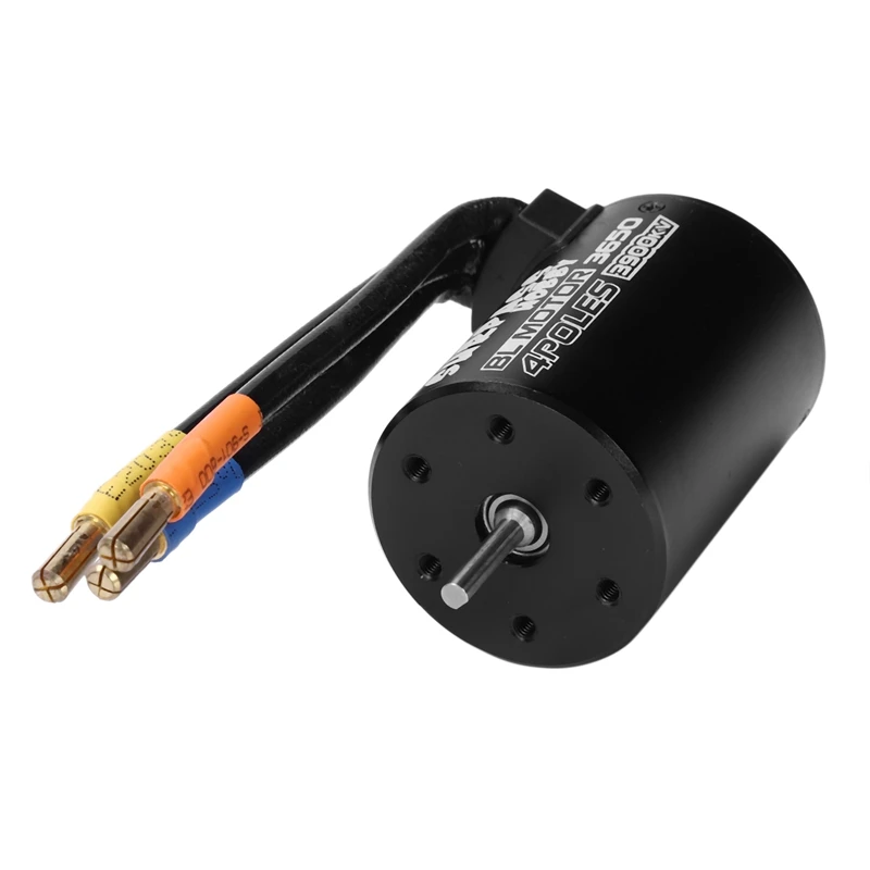SURPASSHOBBY 3650 3900KV/4P бесщеточный двигатель с радиатором 60A бесщеточный комплект ESC Combo для 1/10 Запчасти для радиоуправляемых автомобилей аксессуары