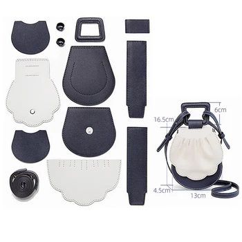 

GMLDAOZYU New Women's DIY Bags Luxury Design Shell Bag Hand Shoulder Bag Fashion Messenger Bag Travel Portable Storage Bag