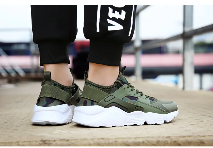 Running Sport Shoes Spring Light Mesh Breathable Couple Casual Jogging Sneakers Large Size 36-47 Women Flat Shoes