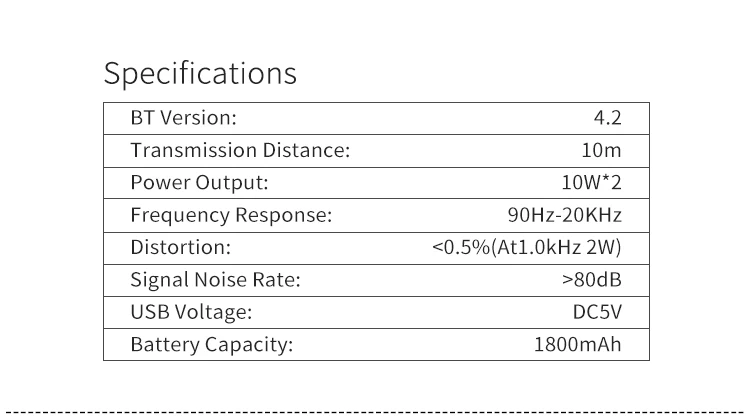 NBY 5590 Портативный Bluetooth Динамик 20 Вт Системы звук Системы 3D стерео музыка объемный сабвуфер Беспроводной Динамик s для компьютера