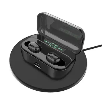 

3500mah G6S tws T1 Pro fone de ouvido bluetooth 5.0 Earphone Wireless Stereo Bass Earbuds headsets With Mic wireless Charging