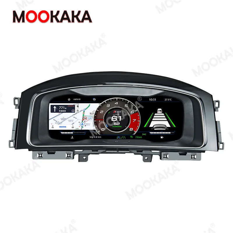 For VW B8 PASSAT CC golf 7 GTI Teramont Variant LCD Android Car Instrument Dashboard Display Head Unit GPS Navigation Multimedia