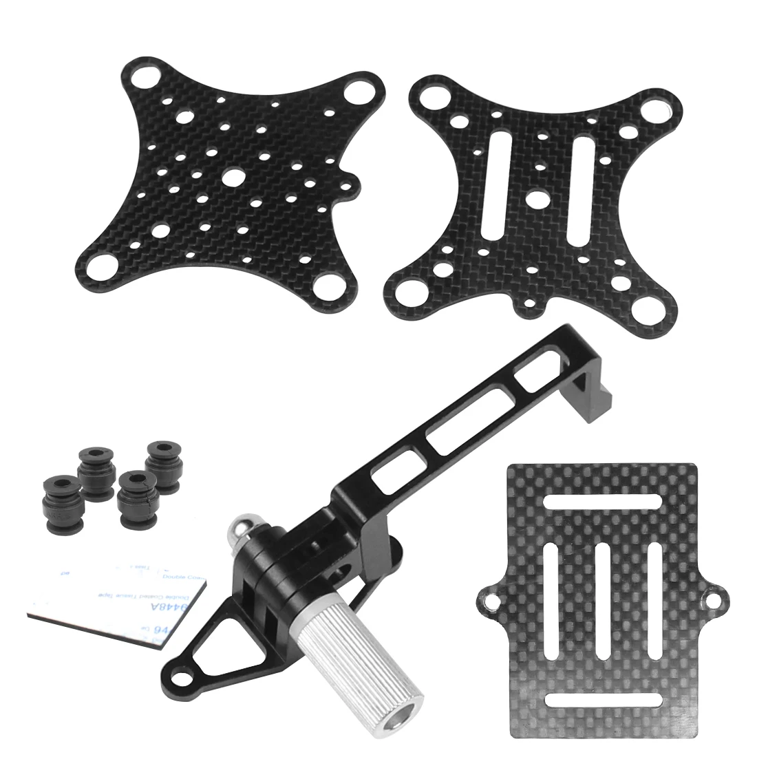 F10043 углеродное волокно камеры Gimbal Mount FPV амортизатор PTZ для DJI Phantom Квадрокоптер