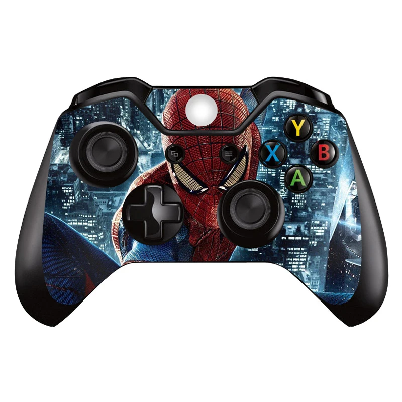 Spider Man Cartoon Stickers For Xbox Onectrl Skin Stickers For Xbox One Console And Controller Gamepad Controller Stickers 