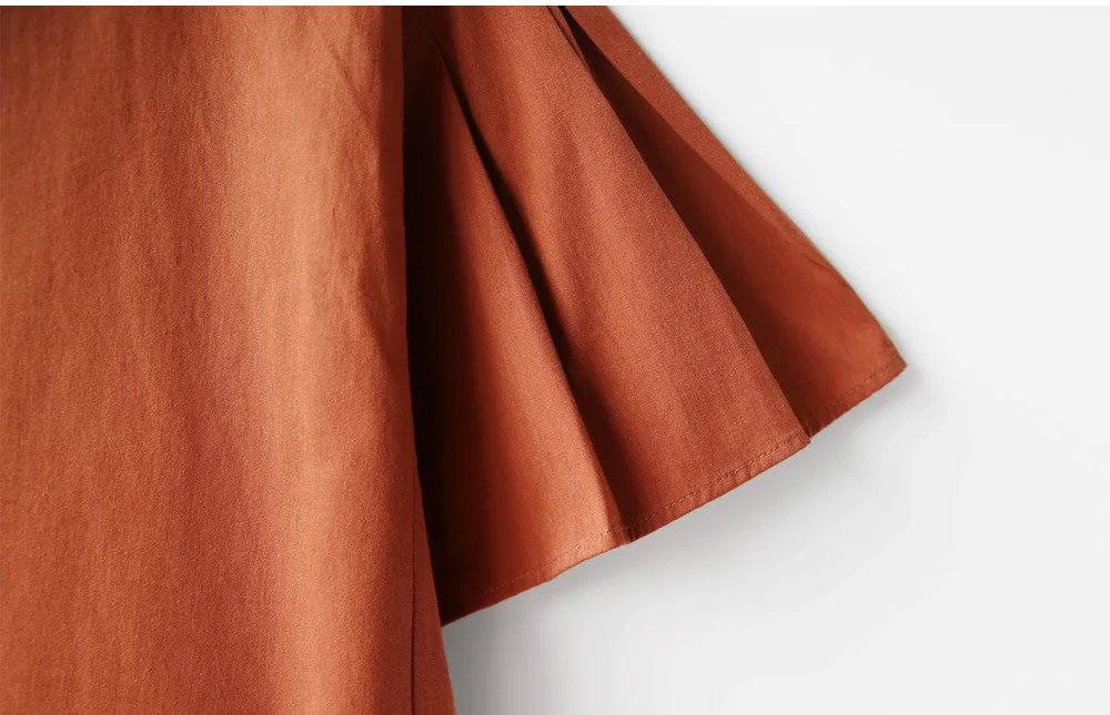 preppy style solid cotton spring dresses for girls 2018 autumn loose dress baby big girl clothes children a line dress clothing (10)