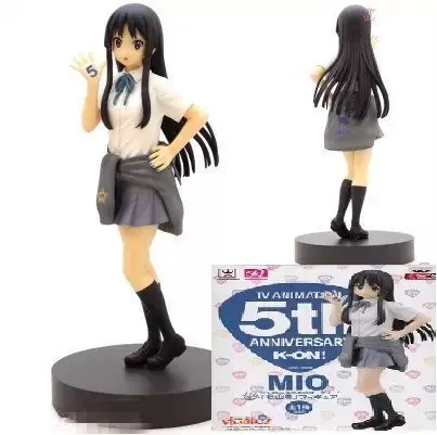 

Wolf Anime SQ Light Tone GIRL'S Akiyama Mio K -On! 5th Anniversary Prize Figure Garage Kit Model Doll