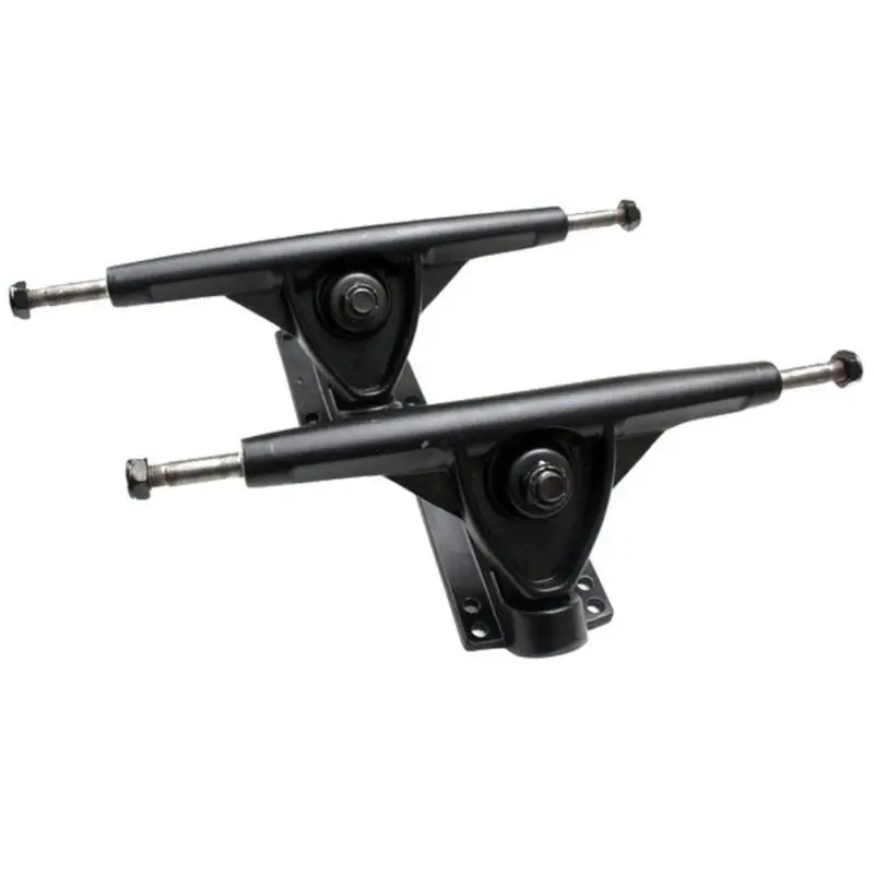 Прочный высококачественный черный Скейтборд Longboard Грузовики Кронштейн 7 дюймов грузовики сплав держатели кронштейны спортивные аксессуары для скейтборда