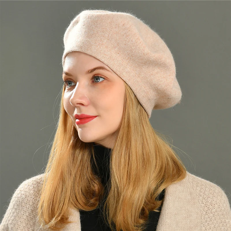 Women Beret Vogue Hat Winter Female 
