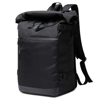 

Backpack Men's Fashion Personality Bag Korean Version Of The Trend Of Leisure Computer Bag Outdoor Travel Light Flip Backpack