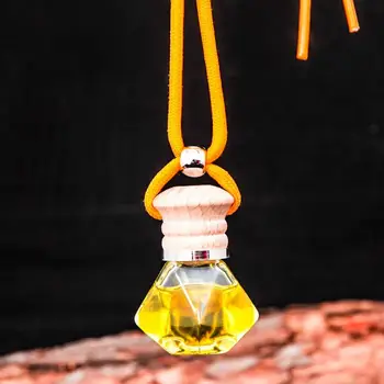 

Car Air Freshener Perfume Hanging Glass Bottle Pendant Diffuser автотовары Auto product for Christmas TSLM2