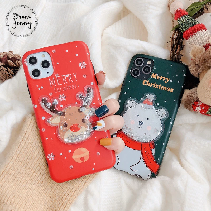 Рождественский чехол для iPhone 11 Pro x xr xs max 6 6s 7 8 Plus, Мягкий защитный чехол для мобильного телефона с изображением Дженни