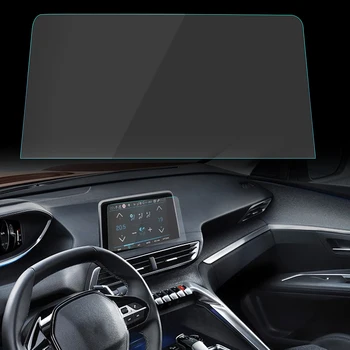 

DWCX Transparent Plastic Car Dashboard Navigation Screen Protector Film Cover Fit for Peugeot 3008 5008 GT 2017 2018