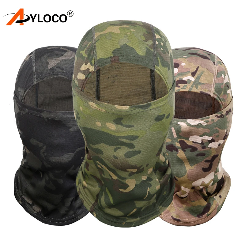 

Multicam CP Camouflage Balaclava Full Face Mask Motorcycle Cycling Hunting Army Bike Military Helmet Tactical Airsoft Cap