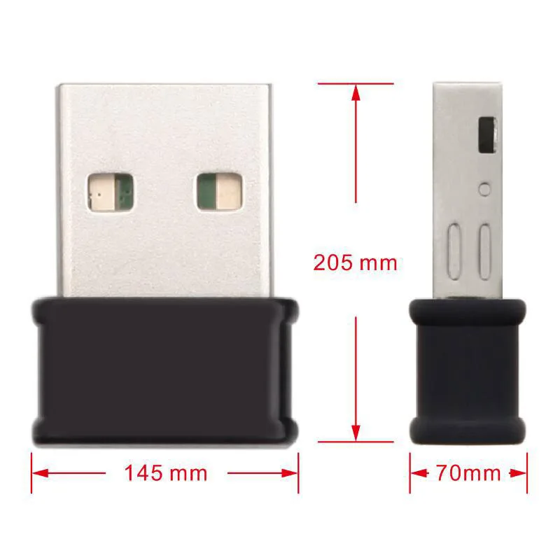 Мини USB WiFi адаптер 802.11AC Dongle сетевая карта 1200 Мбит/с 2,4G и 5G двухдиапазонный Wifi приемник NC99