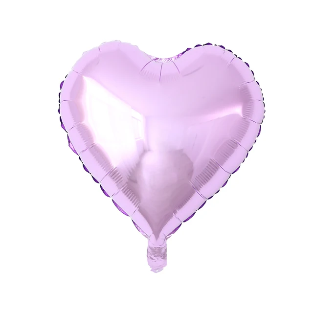 50pcs 18inch Star Heart Aluminum Balloons Inflatable Helium Balloon Birthday Party Decorations Kids Wedding Engagement  Globos as picture