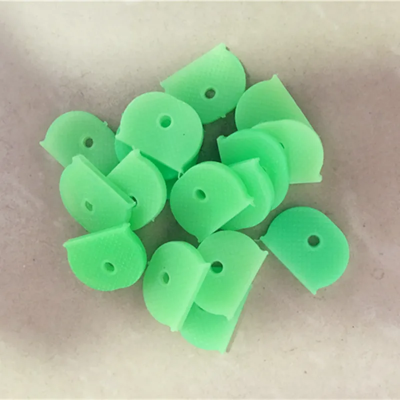 Key Caps Covers 5pcs Mixed Color Hollow Rubber Key Covers Multi Color Round Soft Silicone Keys Locks Cap Elastic Topper Keyring