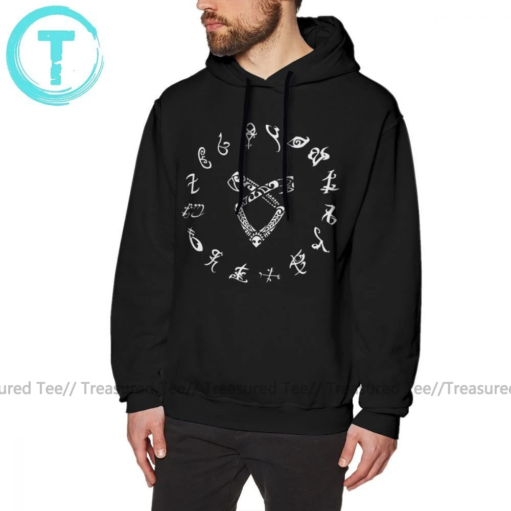 Shadowhunters Sudadera con capucha para hombre, suéter cálido de manga larga, de algodón, Popular, color morado, para exteriores|Sudaderas capucha y sudaderas| AliExpress