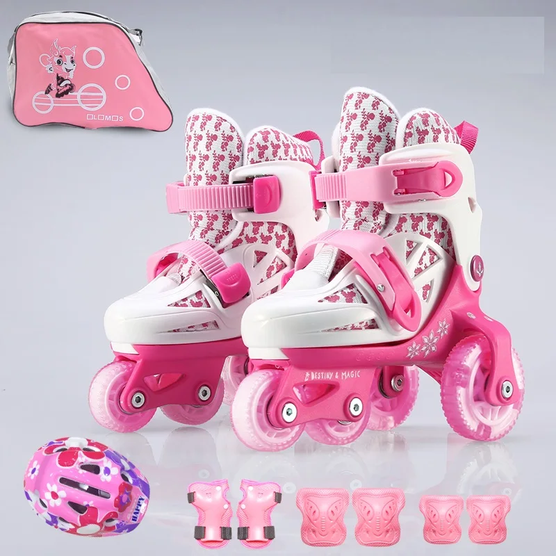 SKU-19-可爱粉（闪光）【护具_头盔_包】