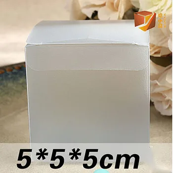 

100pcs 5*5*5cm PVC Anti-Scratch Clear Scrubs Box Packing Custom Gift Boxes Candy/Cupcake/Soap/Cookie/Chocolate packaging Box